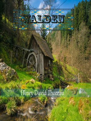 cover image of Walden by Henry David Thoreau